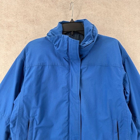 Lands’ End Jacket Womens MEDIUM Blue Full Zip‎ Gore-tex Insulated Squall - Picture 4 of 14